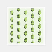 Hoppy hops fiesta napkin