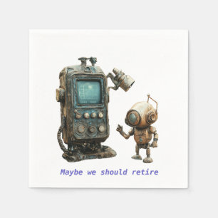 Servilleta De Papel Hora de retirarse