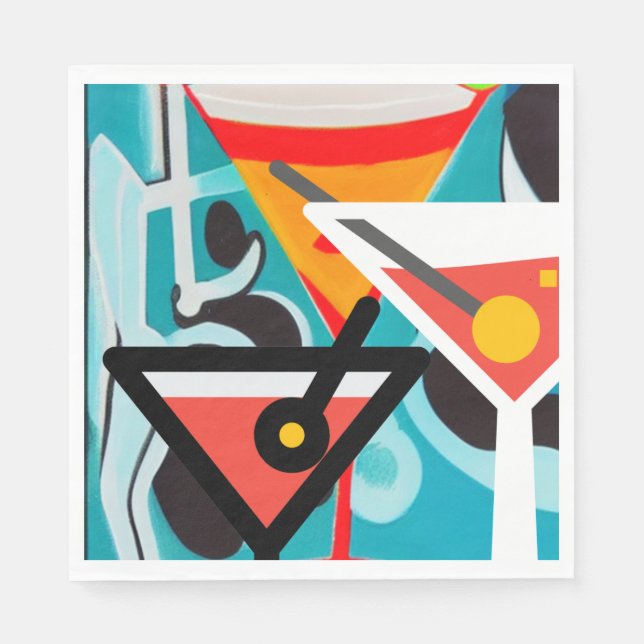 Servilleta De Papel Hora feliz (Anverso)