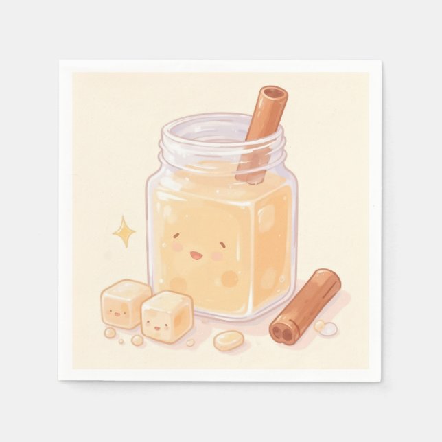 Servilleta De Papel Horchata (Anverso)