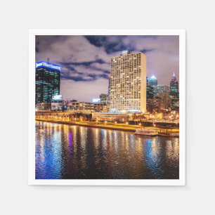 Servilleta De Papel Horizonte de Philadelphia