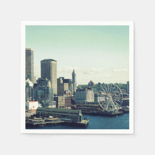 Servilleta De Papel Horizonte de Seattle