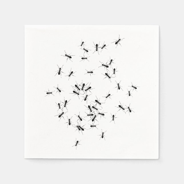 Servilleta De Papel Hormigas por todas partes (Anverso)