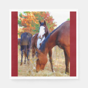 Servilleta De Papel Horse Standard Luncheon Napkin