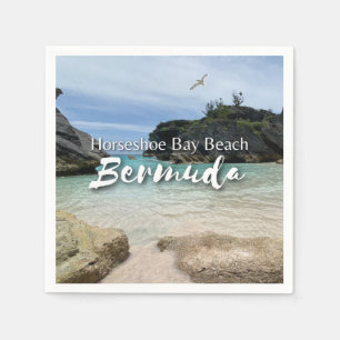 Servilleta De Papel Horseshoe Bay Beach Bermuda Paper Napkin