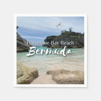 Servilleta De Papel Horseshoe Bay Beach Bermuda Paper Napkin