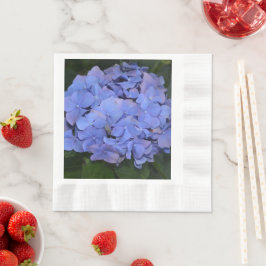 Servilleta De Papel Hortensia macrophylla Morada Rústica