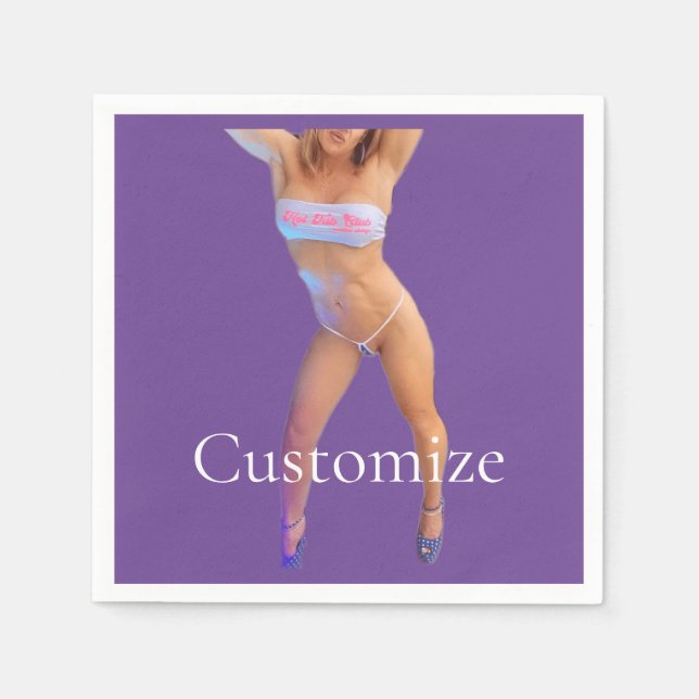 Servilleta De Papel Hot Tub Club Thunder_Cove (Anverso)