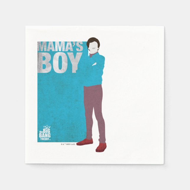Servilleta De Papel Howard | Mama's Boy (Anverso)