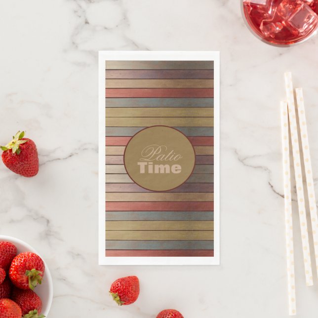 Servilleta De Papel Huella Casual Y Fun (In situ)