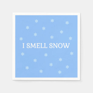 Servilleta De Papel Huelo Nieve