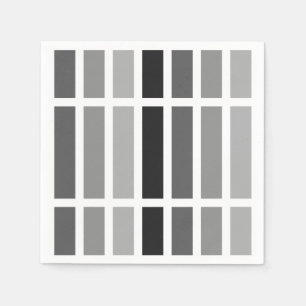 Servilleta De Papel Hues de gris plateado