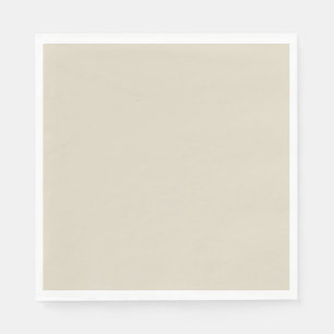 Servilleta De Papel Hueso sólido beige blanco