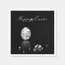 Servilleta De Papel Huevo de Pascua Brillante - Napkin de papel