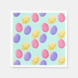 Servilleta De Papel Huevos de color de Pascua