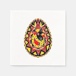 Servilleta De Papel Huevos de Pascua de Pysanki