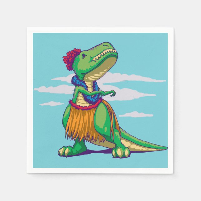 Servilleta De Papel Hula Rex (Anverso)