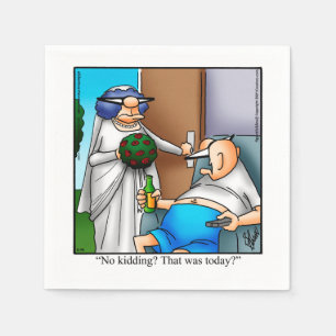 Servilleta De Papel Humor boda Fiesta Napkins