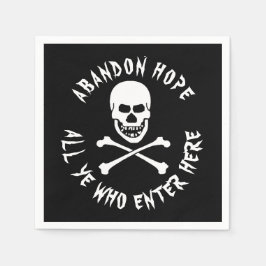 Servilleta De Papel Humor de golosinas de Dante Inferno