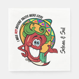 Servilleta De Papel Humor de pimienta chile caliente