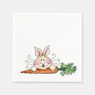 Servilleta De Papel Hungry Bunny
