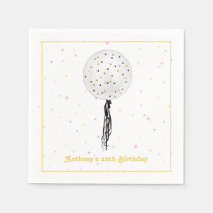Servilleta De Papel ¡Hurra, es mi día! Globo de fiesta de cumpleaños