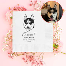 Husky Sibir Perro Cheque Personalizado