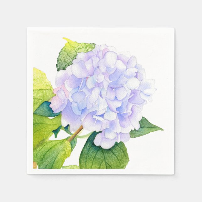 Servilleta De Papel Hydrangea (Anverso)