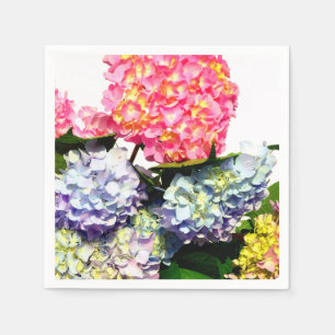 Servilleta De Papel Hydrangea Bouquet