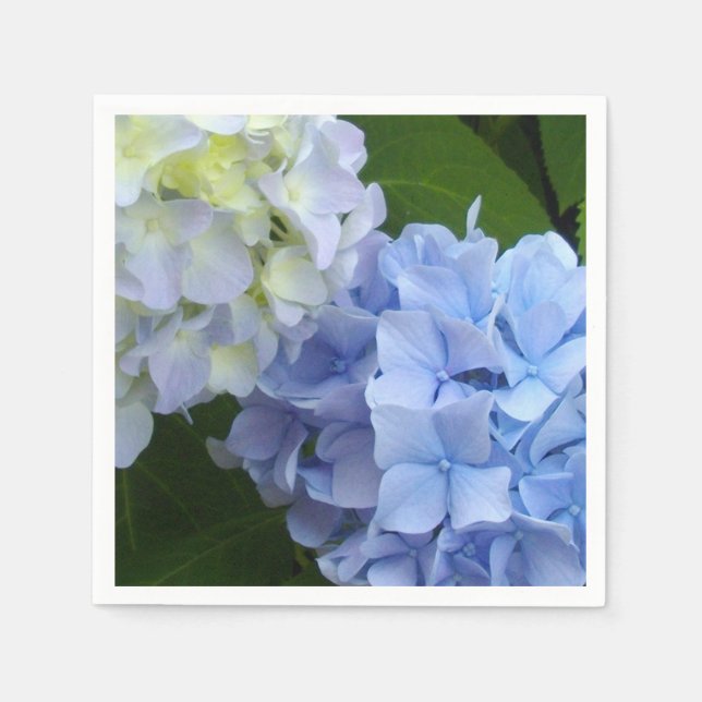 Servilleta De Papel Hydrangeas (Anverso)