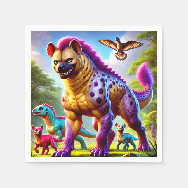 Servilleta De Papel Hyena (Anverso)