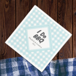 Servilleta De Papel I Do BBQ