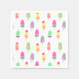Servilleta De Papel Ice Cream Popsicle