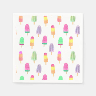 Servilleta De Papel Ice Cream Popsicle