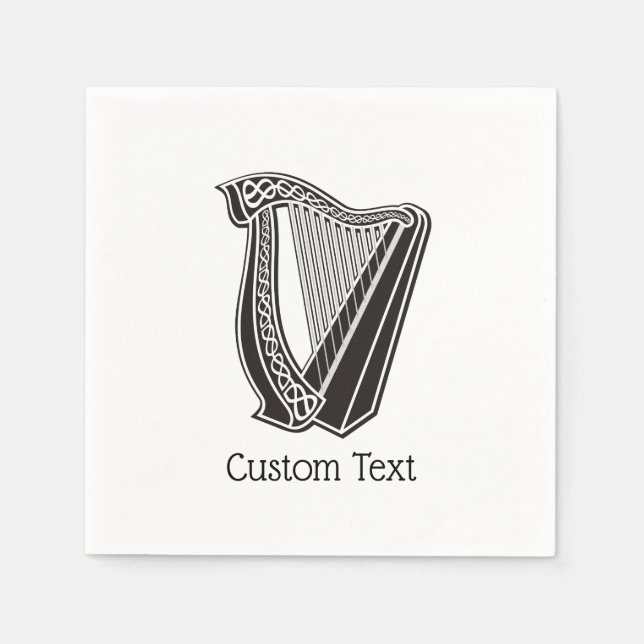 Servilleta De Papel Icono de Harp (Anverso)