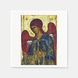 Servilleta De Papel Icono ortodoxo del santo ángel Gabriel