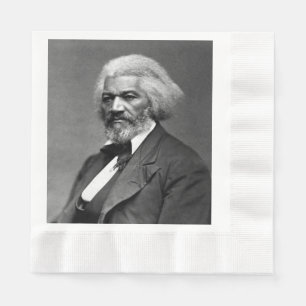 Servilleta De Papel Iconos de la Historia Negra: Frederick Douglass ma