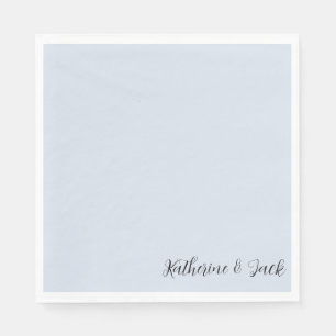 Servilleta De Papel Icy Blue Personalizado Luncheon Napkins