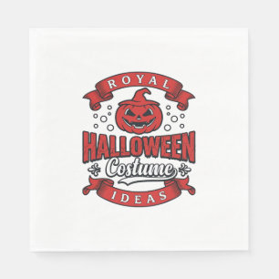 Servilleta De Papel Ideas de disfraces vintage de Halloween Vector Dis