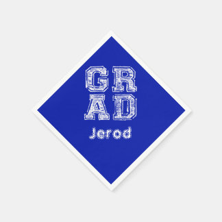 Servilleta De Papel Ideas de graduación personalizadas Estilo de table