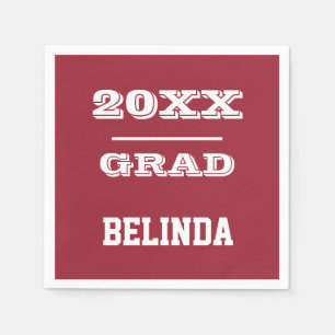 Servilleta De Papel Ideas personalizadas de graduación
