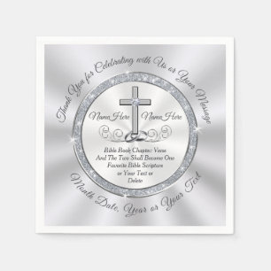 Servilleta De Papel Ideas temáticas Bodas CRISTIANAS, Boda cristiano