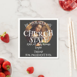 Servilleta De Papel Iglesia Estado y Sacro Imperio Romano