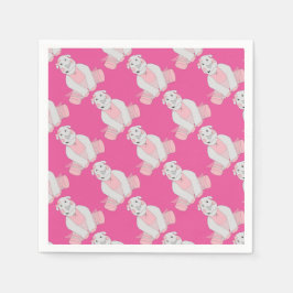 Servilleta De Papel illusima Ballerina Rhino