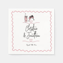 Ilustración caprichosa | Boda retro