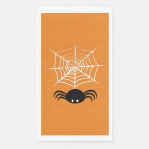 Servilleta De Papel Ilustración de araña espeluznante de Halloween