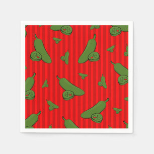 Servilleta De Papel Ilustración de jalapeño