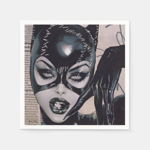 Servilleta De Papel Ilustración de la portada de Catwoman #50 Sozomaik
