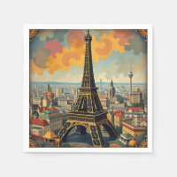 Ilustracion de la Torre Eiffel de Arte Colorido
