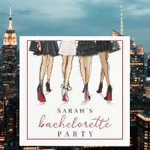 Ilustración de Moda para Despedida de Soltera en l